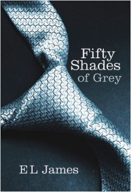 The Book Cover of Fifty Shades of Grey/ shesabeautynerd.wordpress.com
