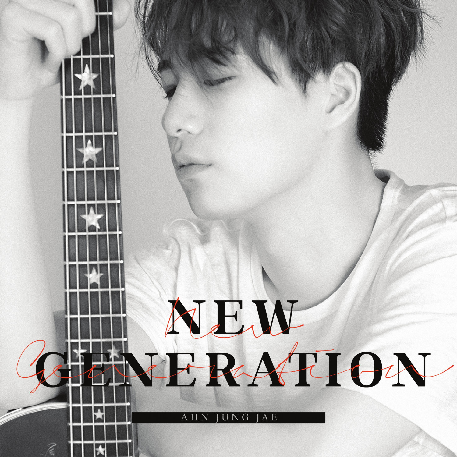 The Album Cover of Ahn Jung-jae’s Debut Album New Generation (chungchunmusic.com)