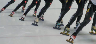 Part of a Short Track Skating Competition Which Constantly Suffers from a Lack of Facility (khan.com)