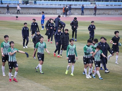 SKKU football team won the championship by beating Chung Ang University team. (tynewspaper.co.kr)