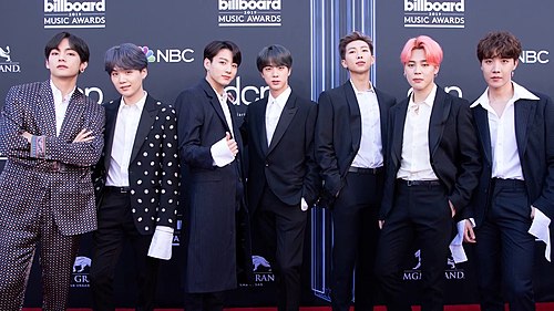 BTS on the Billboard Music Awards Red Carpet (www.dispatch.com)