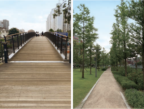 Sogang Sky Bridge / Walking the Sinsu-dong Course