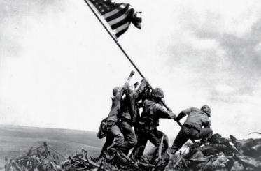 Raising the Flag on Iwo Jima (kiro7.com)