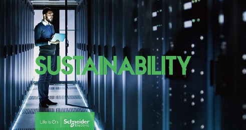 Sustainable Data center for the Environment (Schneider Electric Twitter)