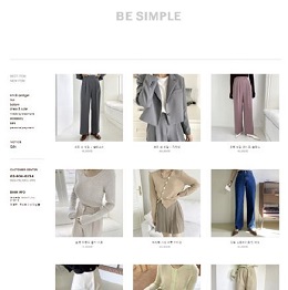 Besimple, the Female Clothes Shopping Mall (besimple.co.kr)