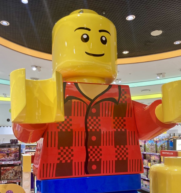 A Big Lego Figure