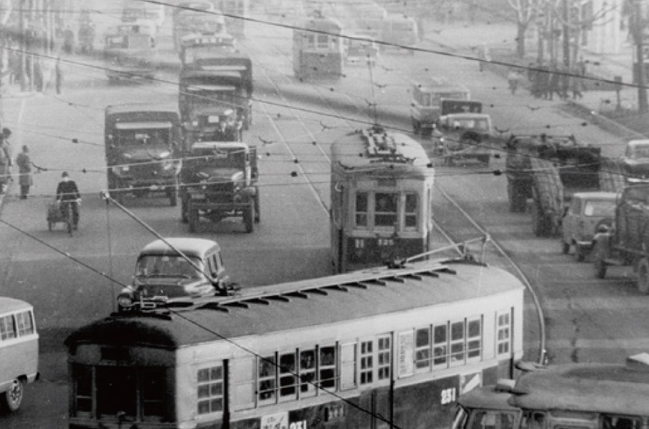 Trams in the Past (yna.co.kr)