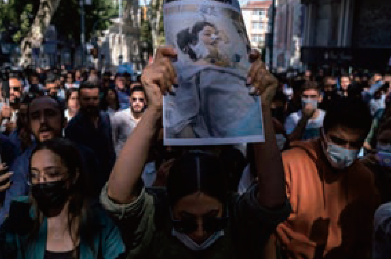 Protest Against the Death of Mahsa Amini (time.com)
