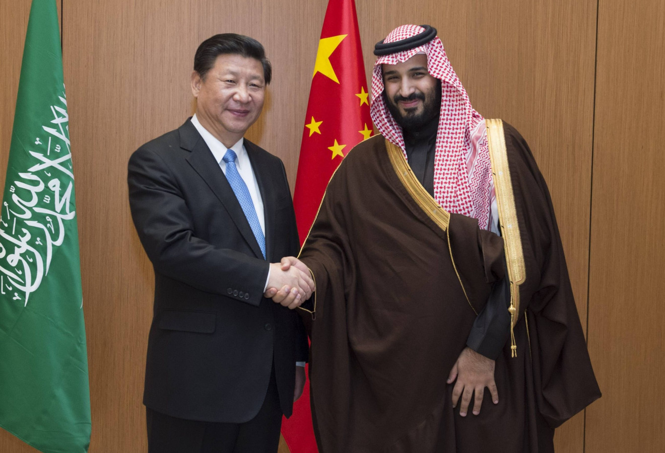 President Xi and Saudi Crown Prince Mohammed (jns.org)