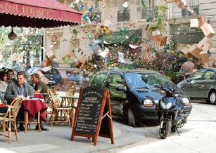 Paris Street Scene (Photo by Stephen Vaughan)