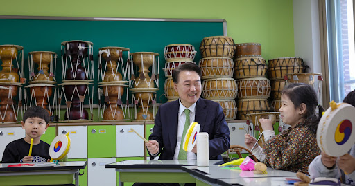 President Yoon at the Neulbom Program (jybtv.kr)