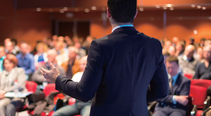 University Holding a Job Lecture for Students