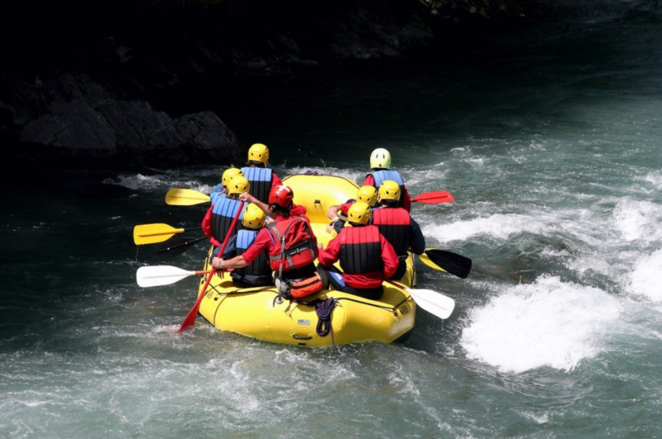 Rafting in Switzerland