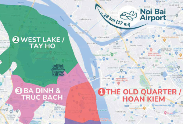 A Map of Hanoi (misstourist.com)