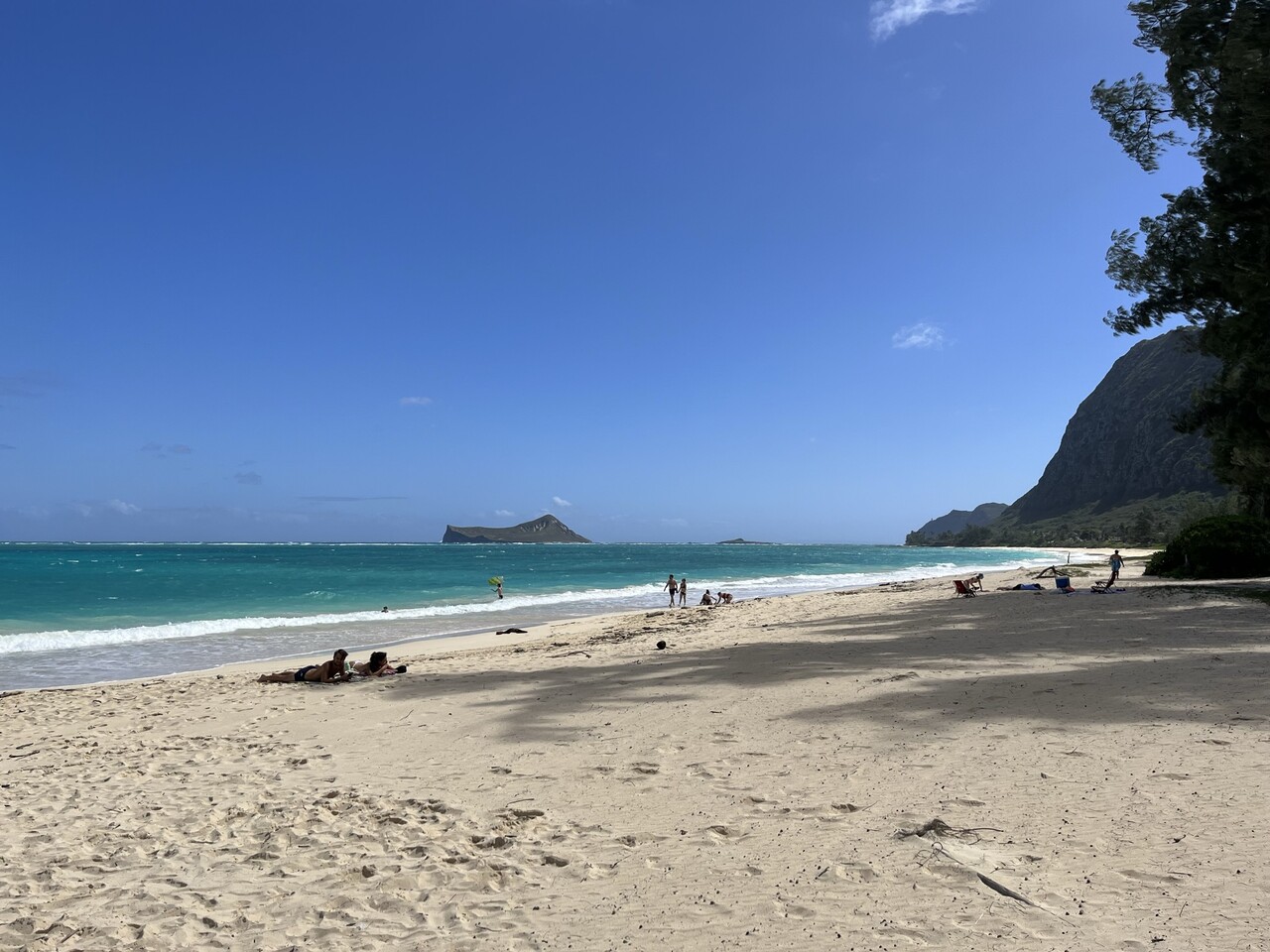 The Relaxing Atmosphere of Waimanalo Beach