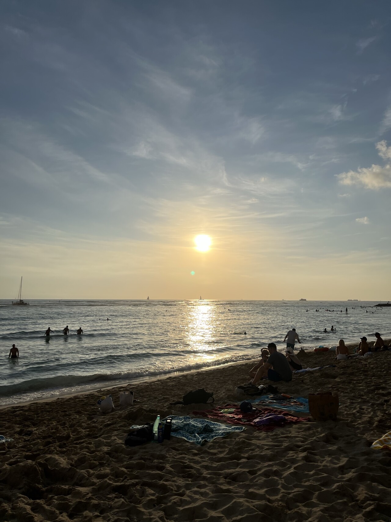 The Golden Glow of the Sunset