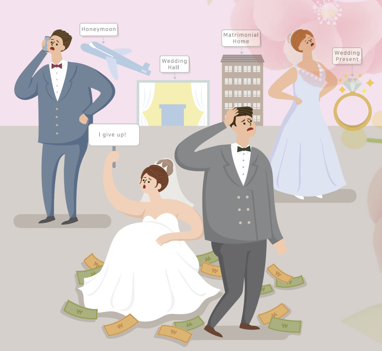 Weddingflation Causing Distress for Couples
