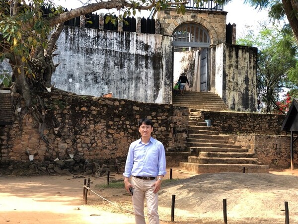 Professor Cho Exploring Africa